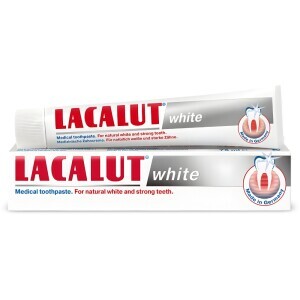Lacalut 75ml ZP White (24/krt)