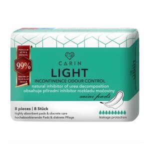 Carin vložky Light Control Inkontinence 8ks (30/krt)
