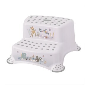 Dvojitý Taburet Deluxe nosnost 120kg bílá 40x37x21(5/krt)