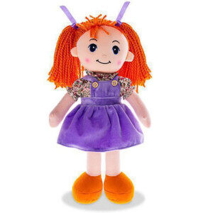 Panenka Rozárka 35cm na bat. česky mluvící brunetka 0m+(1/bal 60/krt)