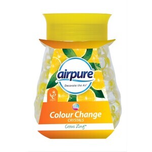 Airpure 300g Gelový svítící osvěžovač Citrus Zing (24/krt)