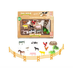 Sada zviřata farma 5-11cm 10ks (20/bal 40/krt)