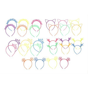 Čelenka dětská 5ass (12/bal 1200/krt)