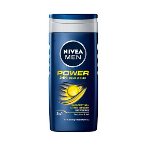 Nivea 250ml SG M Power Fresh(24/krt)