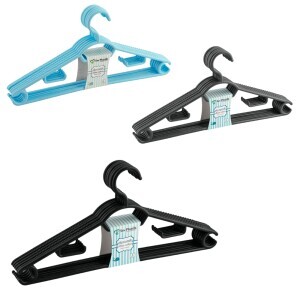 Ramínka plast 6ks Černá (30/krt)