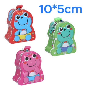 Pokladnička 10*5cm Frog (24/bal 240/krt)
