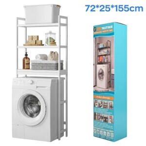 Regál nad pračku 72*25*155cm (16/krt)