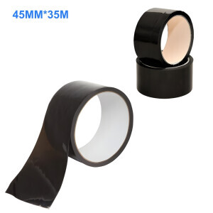 Lepicí páska 45mm*35m černá (6/bal 72/krt)