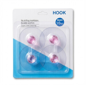 Háček samolepicí 4ks (12/bal 240/krt)