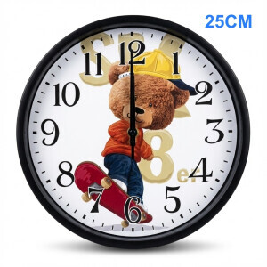 Hodiny nástěnné 25cm (40/krt)