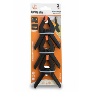 Svorka pružinová plast 4ks (12/bal 144/krt)