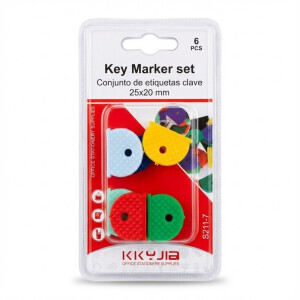 Rozlišovač na klíče 6ks celohlavý (24/bal 288/krt)