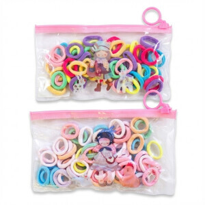 Gumičky na vlasy dětské 60ks (12/bal 1800/krt)