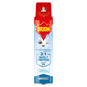 Orion 600ml sprej proti létajícímu hmyzu 2v1 bez vůně (12/krt)