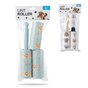 Váleček na chlupy pro psy +2ks NN (144/krt)