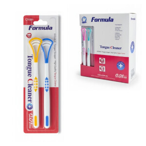 Škrabka na jazyk Formula 2ks (18/bal 432/krt)