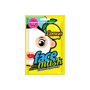 Bling Pop Pleťová maska 20ml Lemon (10/krt)