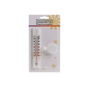 Teploměr okenní s ručkou 14cm (12/bal 360/krt)