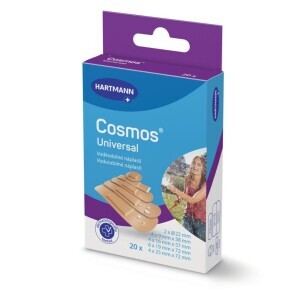 Cosmos náplast voděodolná 5 velikostí 20ks (300/krt)