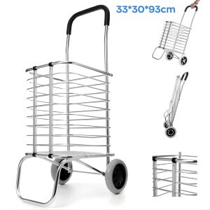 Nákupní vozík skládací 33*30*93cm (8/krt)