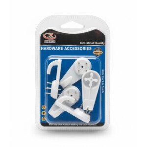 Háček na zeď 4cm/5ks (12/bal 288/krt)