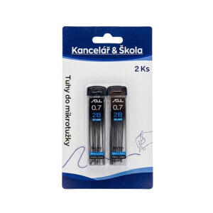 Tuhy do mikrotužky 0,7mm 2*12ks BL (24/bal 720/krt)