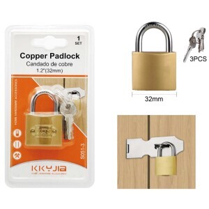 Zámek visací 32mm (24/bal 288/krt)