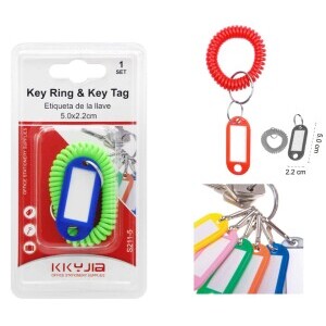 Jmenovka na klíče (24/bal 288/krt)