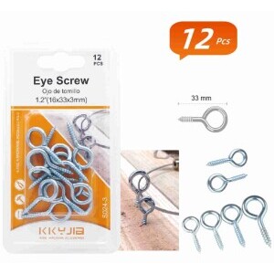 Šrouby s hákem 16*33*3mm/12ks (24/bal 288/krt)