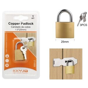 Zámek visací 25mm (24/bal 288/krt)