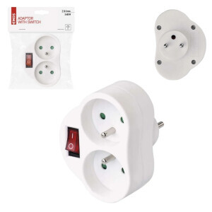 Emos Rozbočka 2*16A s vyp. (5/bal 30/krt)