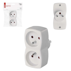 Emos Rozbočka 2*16A (5/bal 80/krt)