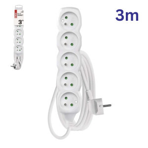 Emos Prodlužovací kabel 5zásuvky 3m(5/bal 10/krt)