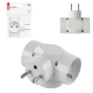 Emos Rozbočka 3*16A kulatá (5/bal 80/krt)