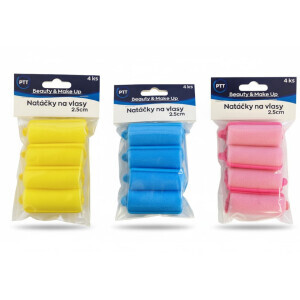 Natáčky na vlasy 2,5cm/4ks (12/bal 480/krt)