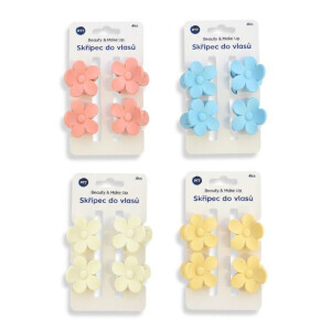 Skřipec do vlasů 4cm/4ks (12/bal 480/krt)