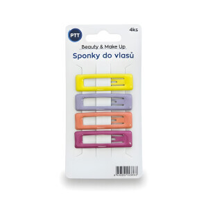 Sponky do vlasů pukačka 5cm/4ks (12/bal 720/krt)
