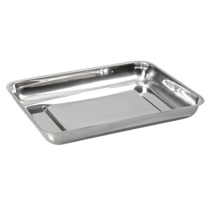 Podnos nerez27*20*4.8CM (120/krt)