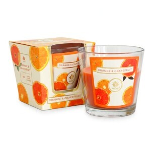 Arome Svíčka ve skle 120g Orange&Grapefruit (12/bal 48/krt)