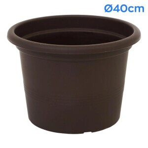 Květináč Campanula Ø40cm hnědá (10/krt)