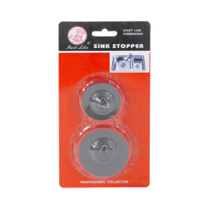 Zátka do dřezu 2ks (12/bal 288/krt)