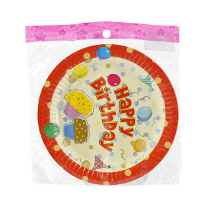 Talíř papírový 7''/10ks (12/bal 396/krt)