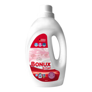 Bonux Prací gel 0,9l/18WL Radiant Rose
