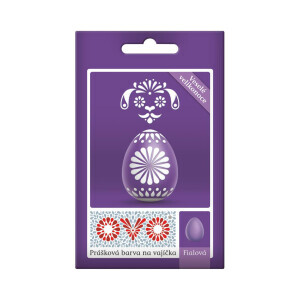 OVO Barva na vajíčka 5g Fialová (20/krt)