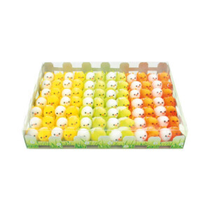 Velikonoční kuřátka v ohrádce 3cm (84/bal 8064/krt)