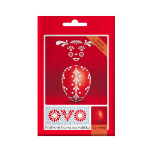 OVO Barva na vajíčka 5g Červená (20/krt)