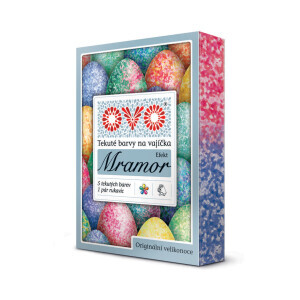 OVO Gelové barvy na vajíčka Efekt mramor (10/krt)