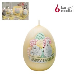 Bartek Svíčka Easter Egg 45/60 Happy Easter (24/krt)