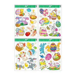 Velikonoční okenní fólie 30*42cm (80/bal 240/krt)