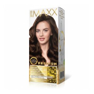 Deluxe Maxx Barva na vlasy Premium Čokoládová káva 6.7 (24/krt)